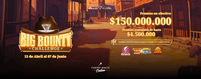 Promoción Casino Pinamar Big Bounty
